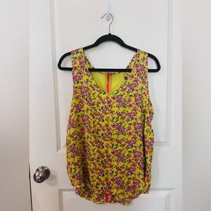 Arianne Vibrant Floral Tank Top